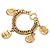 Cambon Bracciale con charm placcato oro Chanel D'oro
