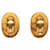 Timeless Orecchini vintage Chanel Coco Mark Crown D'oro  - vista 2