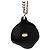 Collana Camelia in Strass Coco Mark di Chanel Nero - vista 2