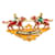 Hermès Hermes Girl and Dog Cloisonné Brooch Multiple colors  - view 2