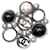 Spilla Coco Mark di Chanel Multicolore