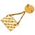 Timeless Spilla Matelassé Vintage Coco Mark di Chanel D'oro - vista 2
