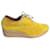 Derbies Sessun Bloom in scamosciato giallo  - vista 1