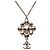 Collana Pendente a Catena Coco Mark di Chanel Argento - vista 2