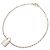 Bracciale Charm Silver Lockit di Louis Vuitton Argento