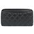 Timeless Cartera Larga Clásica Atemporal Chanel Negro Burdeos - vista 2