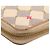 Cartera Zippy Damier Azur Louis Vuitton Rosa Blanco - vista 4