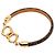 Pulsera Say Yes Monogram Louis Vuitton Castaño Dorado - vista 2