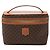 Céline Borsa a mano Celine Macadam Borsa da trucco Marrone