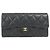 Cartera Chanel Timeless Classic Line AP0241 Negro Burdeos