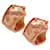Orecchini Dormeuse Clip Louis Vuitton Rosa  - vista 1