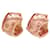 Orecchini Dormeuse Clip Louis Vuitton Rosa  - vista 3