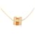 H-Cube Cage d'H Halskette aus elfenbeinfarbenem Metall von Hermès Roh  - Ansicht 6