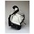 Mochila vintage CHANEL em nylon creme e preto Bege - vista 6