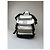 Mochila vintage CHANEL em nylon creme e preto Bege - vista 7