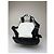 Mochila vintage CHANEL em nylon creme e preto Bege - vista 9