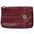 16 Céline Pochette in pelle vintage Celine con zip bordeaux Rosso