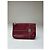 16 Céline Pochette in pelle vintage Celine con zip bordeaux Rosso - vista 14