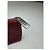 16 Céline Pochette in pelle vintage Celine con zip bordeaux Rosso - vista 3