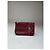 16 Céline Pochette in pelle vintage Celine con zip bordeaux Rosso - vista 5