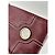 16 Céline Pochette in pelle vintage Celine con zip bordeaux Rosso - vista 6