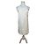 Abito Shift Matelassé Floreale Vintage Gucci Crema S Beige