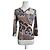 Vintage Emilio Pucci Wrap Top Rayon Multicolour S Multiple colors