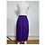 Vintage Givenchy Woll Bleistiftrock Lila L - Ansicht 3