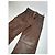 Céline Vintage Celine Kalbslederhose braun M - vista 12