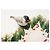 Autre Marque Franz Collection Winter Wonderland Chickadee Tree Teller Braun Weiß Rot Grün - Ansicht 8