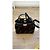 Borsa Fendi Peekaboo Iconic Mini Shearling FF Zucca Nero Arancione - vista 7