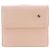 Cartera bi-fold Camelia de Chanel en cuero rosa