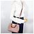 Borsa mini shopper Gucci Bamboo Rosa - vista 14