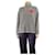 Autre Marque Navy- und weiß gestreifter Rollkragenpullover - Größe M Marineblau  - Ansicht 1