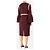 Roksanda Lila Crepe-Midikleid - Größe UK 14 - Ansicht 2
