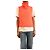 Autre Marque Coral Cashmere-Mix-Weste mit Snood - Größe S Orange