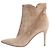 Gianvito Rossi Botines de ante beige - talla EU 39