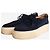 Gabriela Hearst Scarpe platform in suede blu navy - taglia EU 38 - vista 2