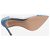 Gianvito Rossi Blaue Satin-PVC-Absätze - Größe EU 37,5 (UK 4,5) - Ansicht 6