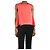 Elie Saab Top sin mangas rosa con cremallera frontal - talla UK 6