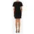 Prada Schwarzes Strick-Mini-Kleid mit Ösen - Größe UK 6 - Ansicht 2