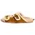 Forte Forte Ciabatte in velluto gialle - size EU 38 (UK 5)
