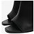Ermanno Scervino Mule in pelle nera con punta aperta - taglia EU 38 Nero - vista 4
