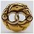 Orecchini a clip vintage Coco Mark di Chanel - vista 5