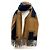 Sciarpa in cashmere con frange Clé de H di Hermès Nero - vista 2