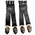 Lederhosenträger mit Vintage-Logo Coco Mark von Chanel Schwarz - Ansicht 6