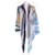 Sciarpa in cashmere e seta Hermès Blu  - vista 3