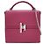 Borsa Hermès Cinthetic Box L3 Rossa in pelle di capra - vista 3