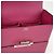 Borsa Hermès Cinthetic Box L3 Rossa in pelle di capra - vista 6