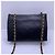 Chanel Borsa a spalla Matelassé in pelle di agnello nera con finiture dorate Nero - vista 2